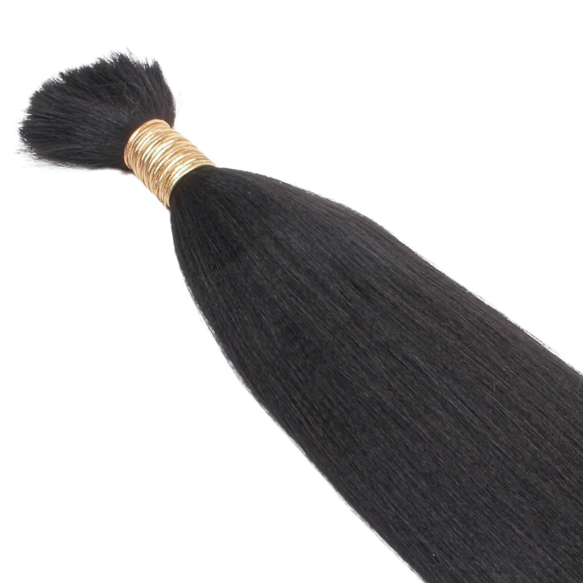 Yaki Straight Bulk 100% Human Braiding Hair - Image 6