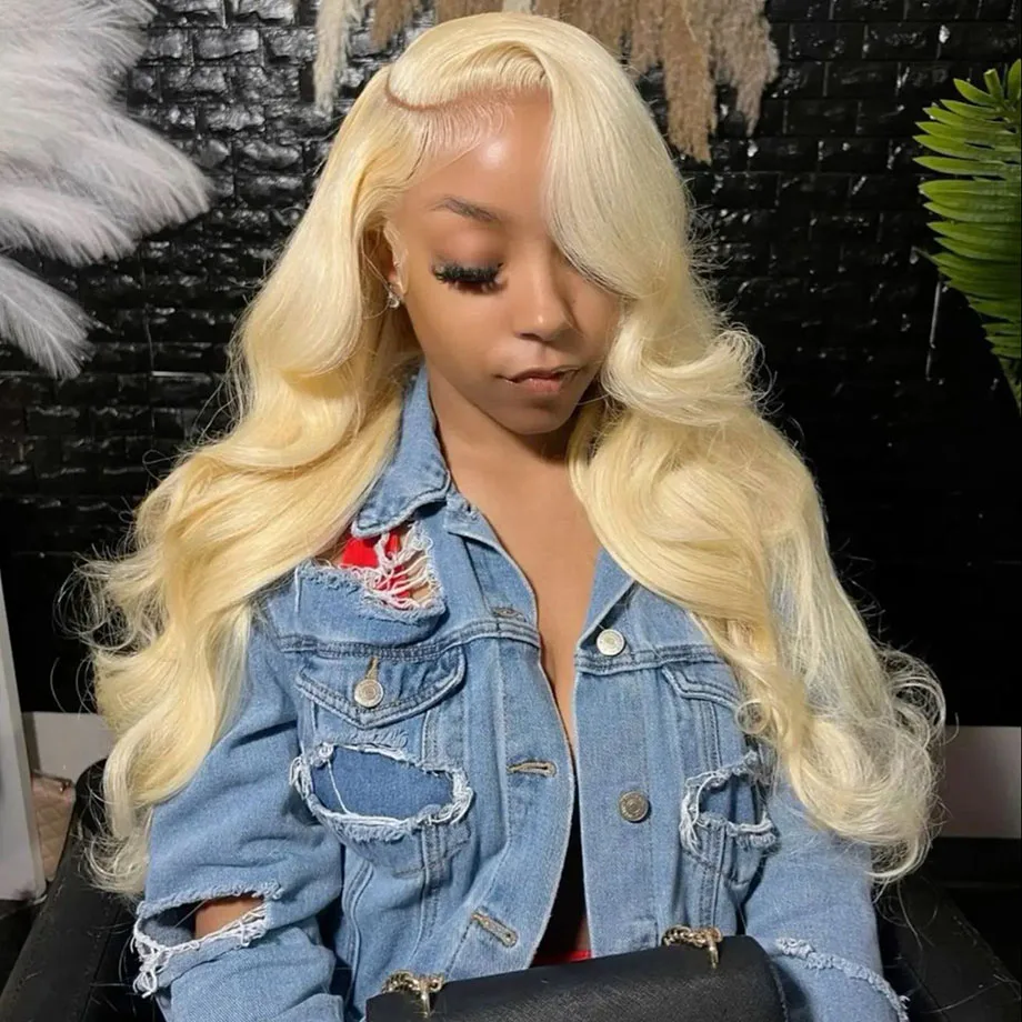 613 hd Lace Frontal Wig 13x6 Lace Frontal Wig Human Hair for Women Blonde Human Hair Wig 13x4 Body Wave Lace Front Wigs on Sale