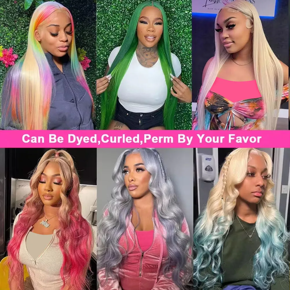 Straight 13x4 Lace Front Wig 613 hd Lace Frontal Wig 13x6 Lace Frontal Wigs Human Hair for Black Women Blonde Human Hair Wig - Image 5